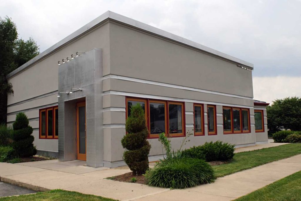 Commercial building with Exterior Stucco finish