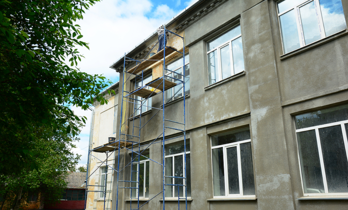 exterior stucco painting
