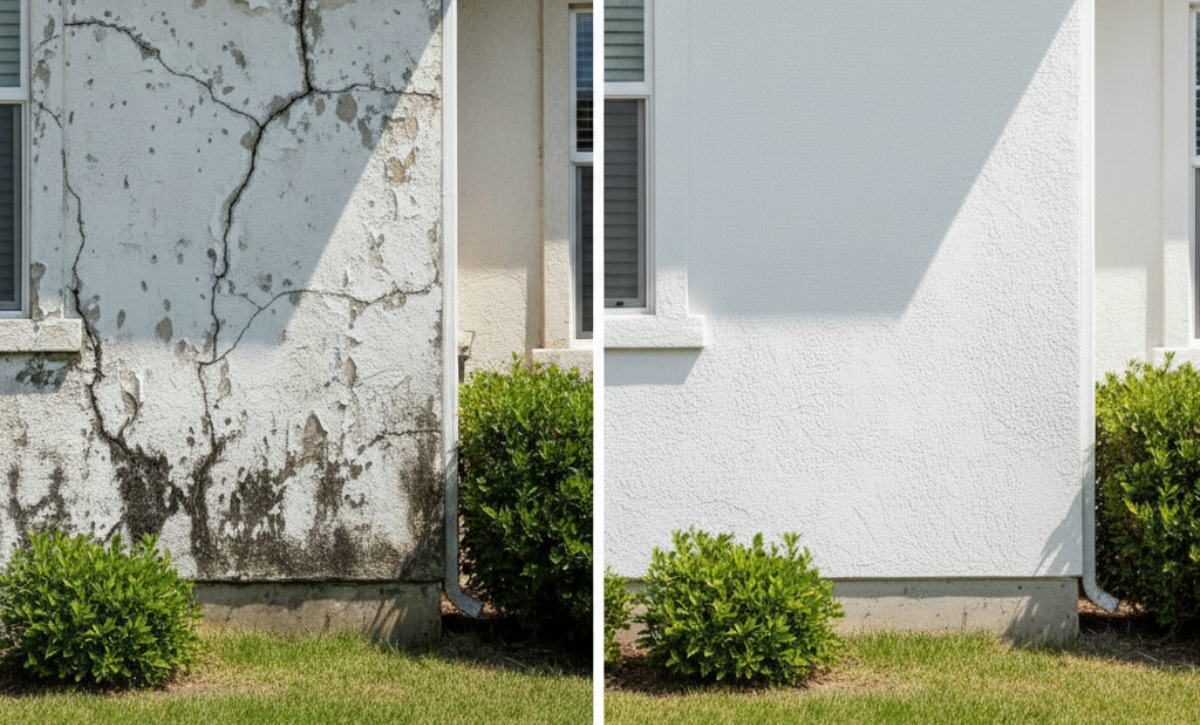 Restucco vs Repair