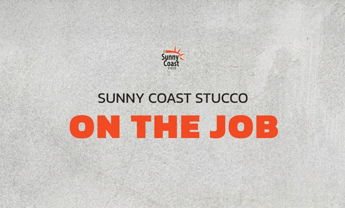 On the Job at Sunny Coast Stucco Video