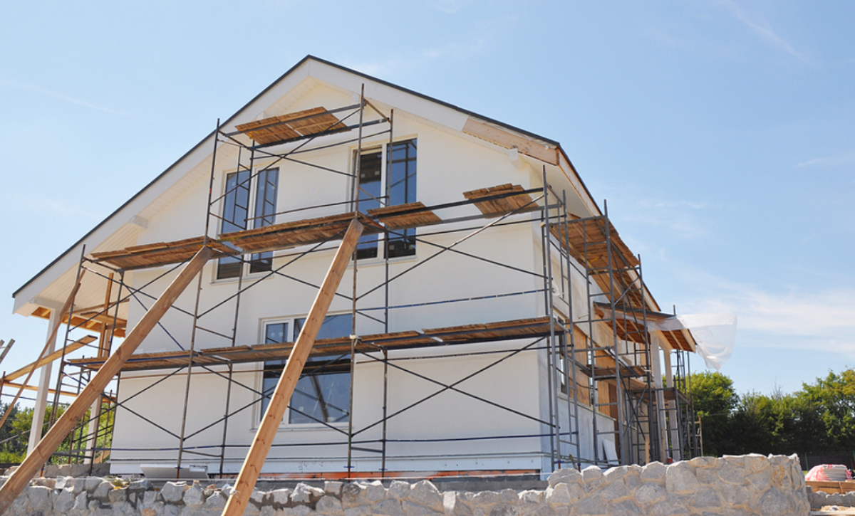 Stucco exterior wall showing durable finish and long-lasting protection on a San Diego home